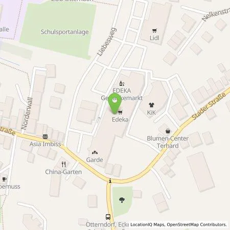 Standortübersicht der Tankstelle Niko Keil e.K. in 21762 Otterndorf