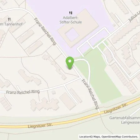 Standortübersicht der Tankstelle N-ERGIE Aktiengesellschaft in 90473 Nürnberg