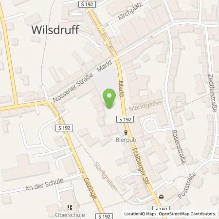 Standortübersicht der Tankstelle SachsenEnergie AG in 01723 Wilsdruff