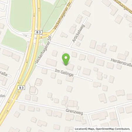 Standortübersicht der Tankstelle Städtische Werke AG in 34125 Kassel