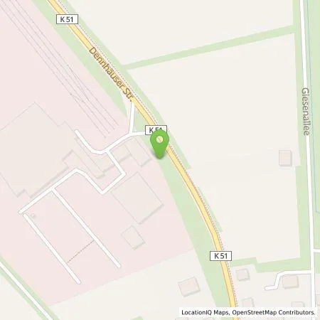 Standortübersicht der Tankstelle Städtische Werke AG in 34134 Kassel