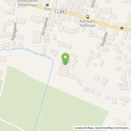 Standortübersicht der Tankstelle Bernhard Ollendorff in 76865 Rohrbach