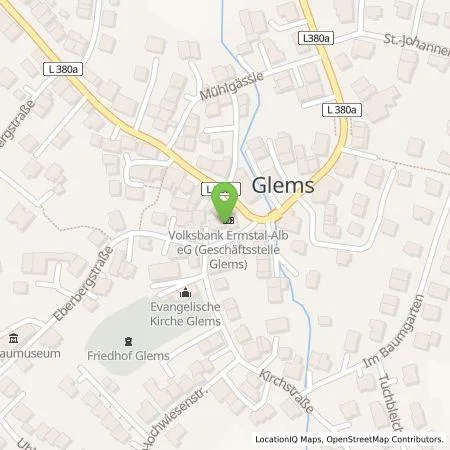 Standortübersicht der Tankstelle Metzingen connect GmbH in 72555 Metzingen