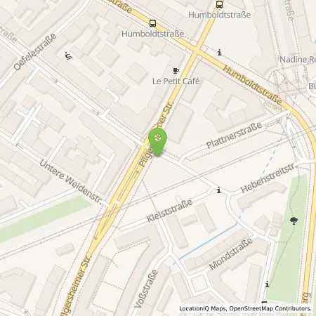 Standortübersicht der Tankstelle SWM Versorgungs GmbH in 81543 München