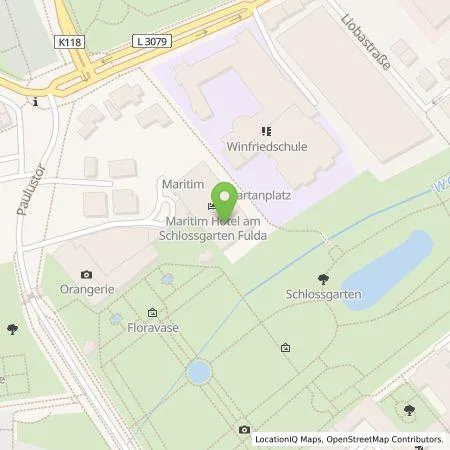 Standortübersicht der Tankstelle Team-Emobility GmbH in 36037 Fulda