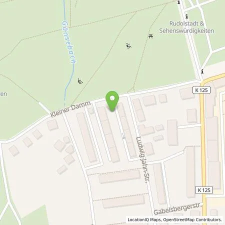 Standortübersicht der Tankstelle AreaCharge GmbH in 07407 Rudolstadt