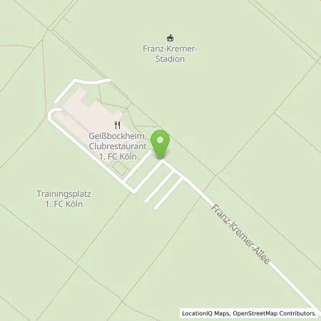 Standortübersicht der Tankstelle TankE GmbH in 50937 Köln