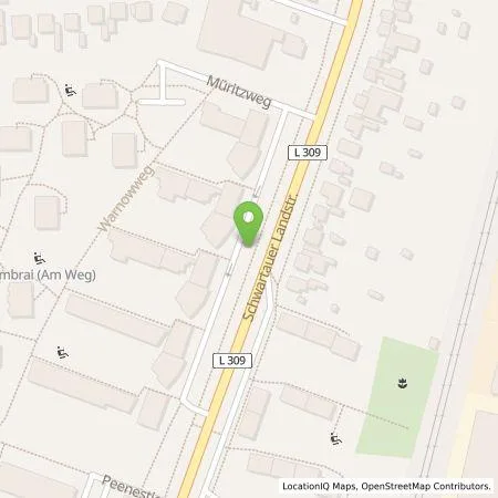 Standortübersicht der Tankstelle Stadtwerke Lübeck Energie GmbH in 23554 Lübeck