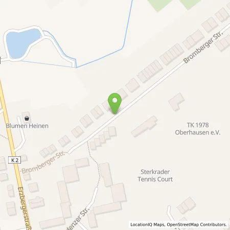 Standortübersicht der Tankstelle Energieversorgung Oberhausen AG in 46145 Oberhausen