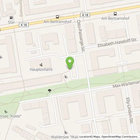 Standortübersicht der Tankstelle Stadtwerke Lübeck Energie GmbH in 23564 Lübeck