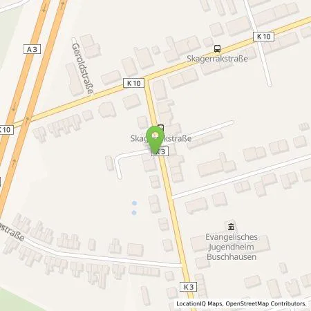 Standortübersicht der Tankstelle Energieversorgung Oberhausen AG in 46149 Oberhausen