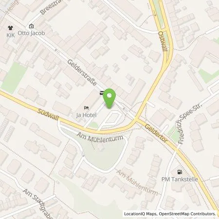 Standortübersicht der Tankstelle Stadtwerke Geldern GmbH in 47608 Geldern