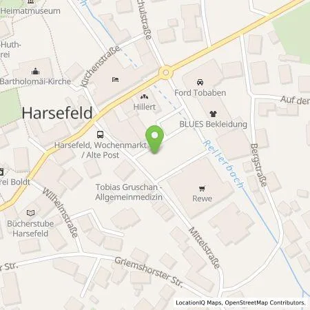 Standortübersicht der Tankstelle EWE Go GmbH in 21698 Harsefeld