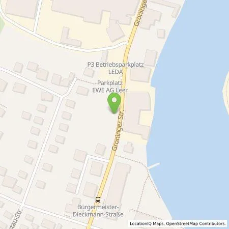 Standortübersicht der Tankstelle EWE Go GmbH in 26789 Leer (Ostfriesland)