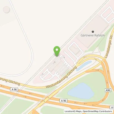 Standortübersicht der Tankstelle Tesla Germany GmbH in 82205 Gilching