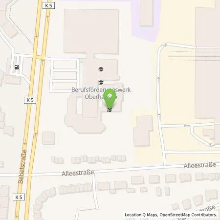 Standortübersicht der Tankstelle Energieversorgung Oberhausen AG in 46049 Oberhausen