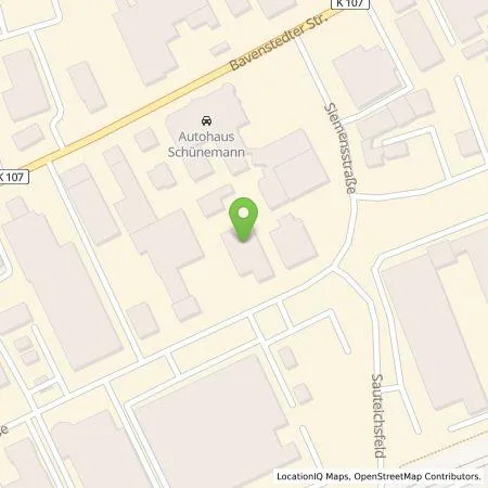 Standortübersicht der Tankstelle Hermann GmbH in 31135 Hildesheim