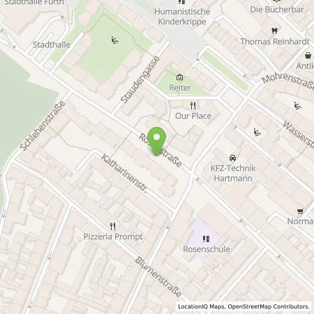 Standortübersicht der Tankstelle infra fürth service gmbh in 90762 Fürth