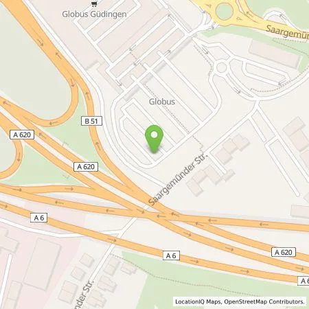 Standortübersicht der Tankstelle Tesla Germany GmbH in 66130 Saarbrücken