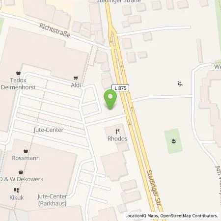 Standortübersicht der Tankstelle EWE Go GmbH in 27753 Delmenhorst