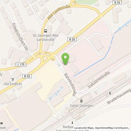 Standortübersicht der Tankstelle EGT Energy Solutions GmbH in 78112 St. Georgen