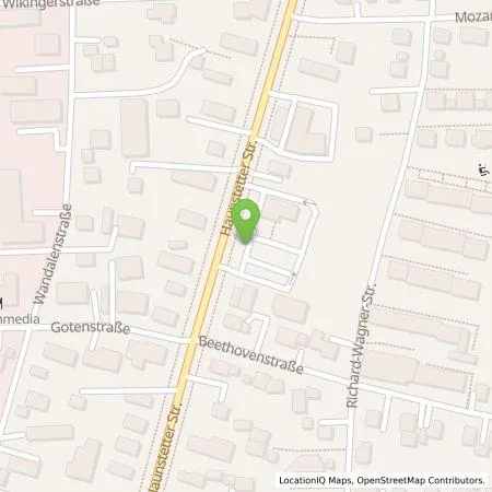 Standortübersicht der Tankstelle EWE Go GmbH in 86343 Königsbrunn