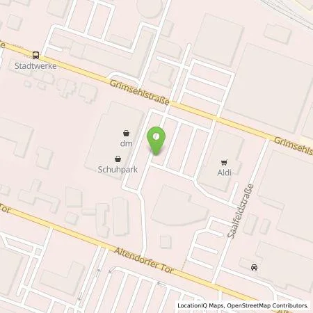 Standortübersicht der Tankstelle EWE Go GmbH in 37574 Einbeck