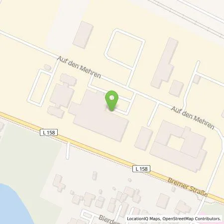 Standortübersicht der Tankstelle Anders Kraftfahrzeuge GmbH in 28832 Achim