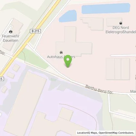 Standortübersicht der Tankstelle Anders Kraftfahrzeuge GmbH in 27283 Verden (Aller)