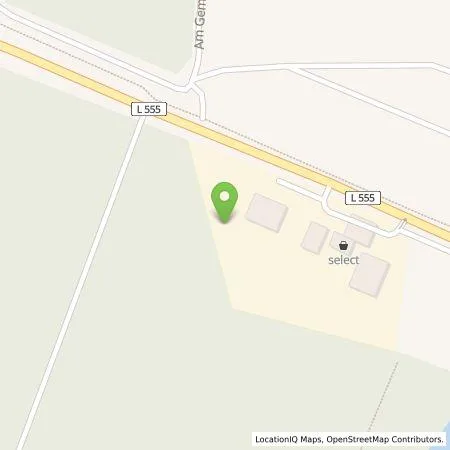 Standortübersicht der Tankstelle EWE Go GmbH in 76709 Kronau