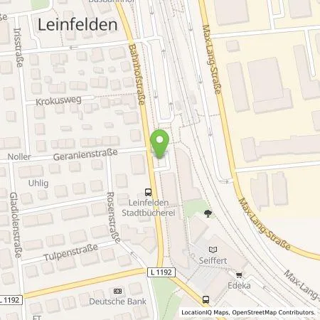 Standortübersicht der Tankstelle Stadtwerke Leinfelden-Echterdingen in 70771 Leinfelden Echterdingen