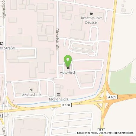 Standortübersicht der Tankstelle EWE Go GmbH in 63329 Egelsbach