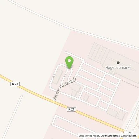 Standortübersicht der Tankstelle EWE Go GmbH in 93128 Regenstauf