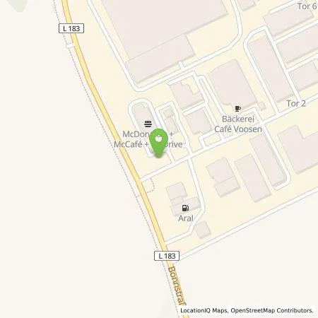 Standortübersicht der Tankstelle EWE Go GmbH in 50259 Pulheim