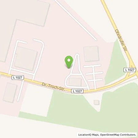 Standortübersicht der Tankstelle EWE Go GmbH in 99867 Gotha