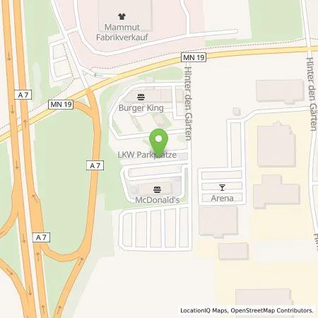 Standortübersicht der Tankstelle EWE Go GmbH in 87730 Bad Grönenbach