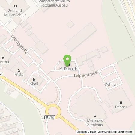 Standortübersicht der Tankstelle EWE Go GmbH in 88400 Biberach an der Riß