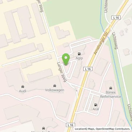 Standortübersicht der Tankstelle EWE Go GmbH in 39576 Stendal