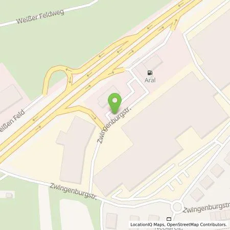 Standortübersicht der Tankstelle EWE Go GmbH in 74821 Mosbach