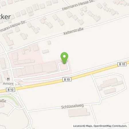 Standortübersicht der Tankstelle Stadtwerke Mühlacker GmbH in 75417 Mühlacker