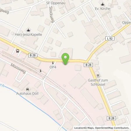 Standortübersicht der Tankstelle Stadtwerke Oberkirch GmbH in 77728 Oppenau