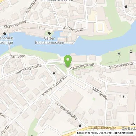 Standortübersicht der Tankstelle Städtische Werke Lauf a. d. Pegnitz GmbH in 91207 Lauf a.d.Pegnitz