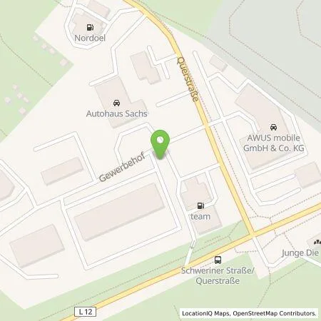 Standortübersicht der Tankstelle Tesla Germany GmbH in 23966 Wismar