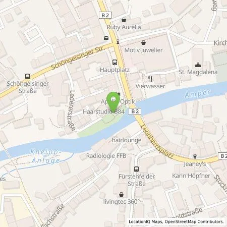 Standortübersicht der Tankstelle Monika Geiring in 82278 Althegnenberg