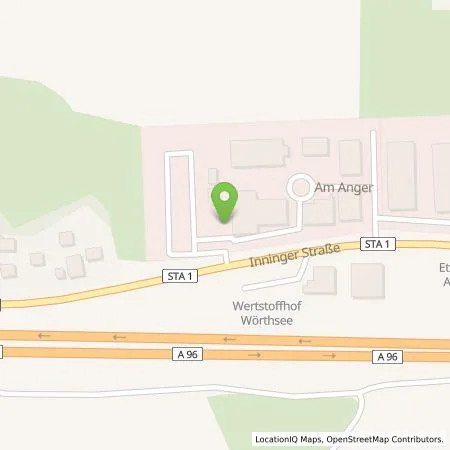 Standortübersicht der Tankstelle Padberg Office GmbH & Co. KG in 82237 Wörthsee