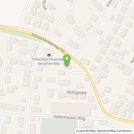 Standortübersicht der Tankstelle ÜZ Mainfranken eG in 97493 Bergrheinfeld