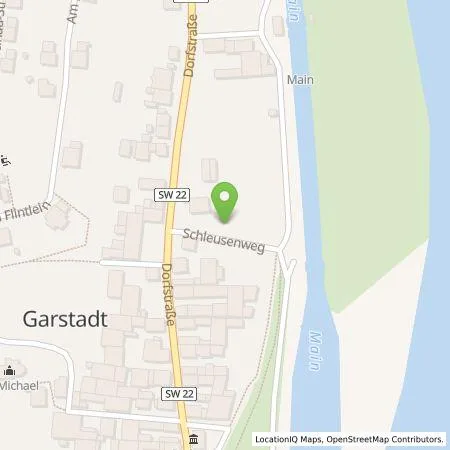 Standortübersicht der Tankstelle ÜZ Mainfranken eG in 97493 Bergrheinfeld