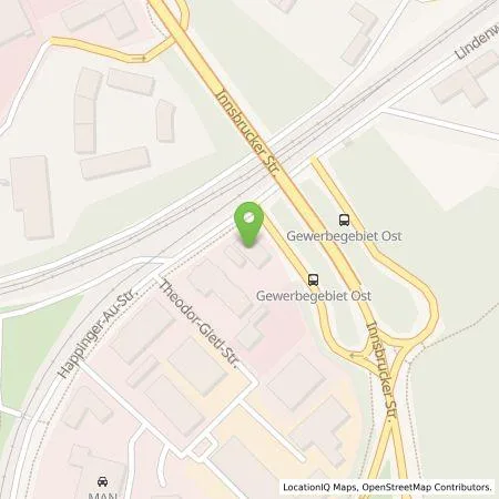 Standortübersicht der Tankstelle cocharge gmbh in 83026 Rosenheim