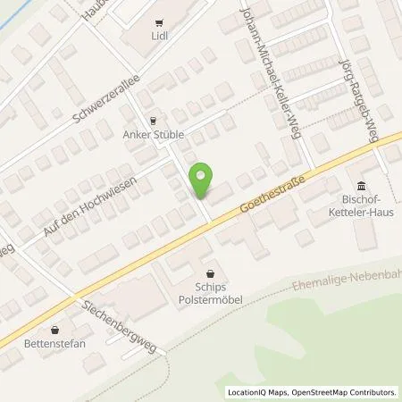 Standortübersicht der Tankstelle cocharge gmbh in 73525 Schwäbisch Gmünd