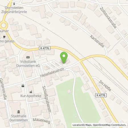 Standortübersicht der Tankstelle deer GmbH in 72280 Dornstetten